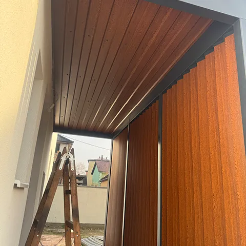 Aluminijske nadstrešnice - Bravarija Sosić 1 Aluminijske nadstrešnice - Bravarija Sosić 1